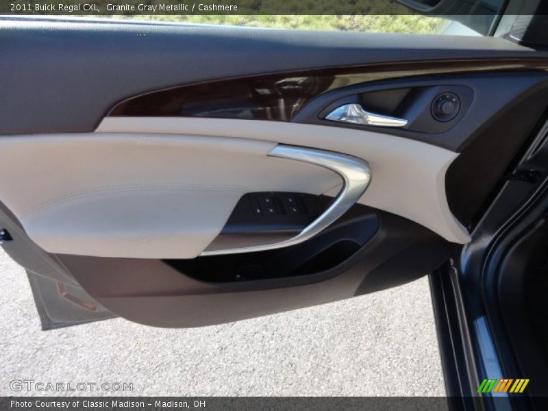 Granite Gray Metallic / Cashmere 2011 Buick Regal CXL