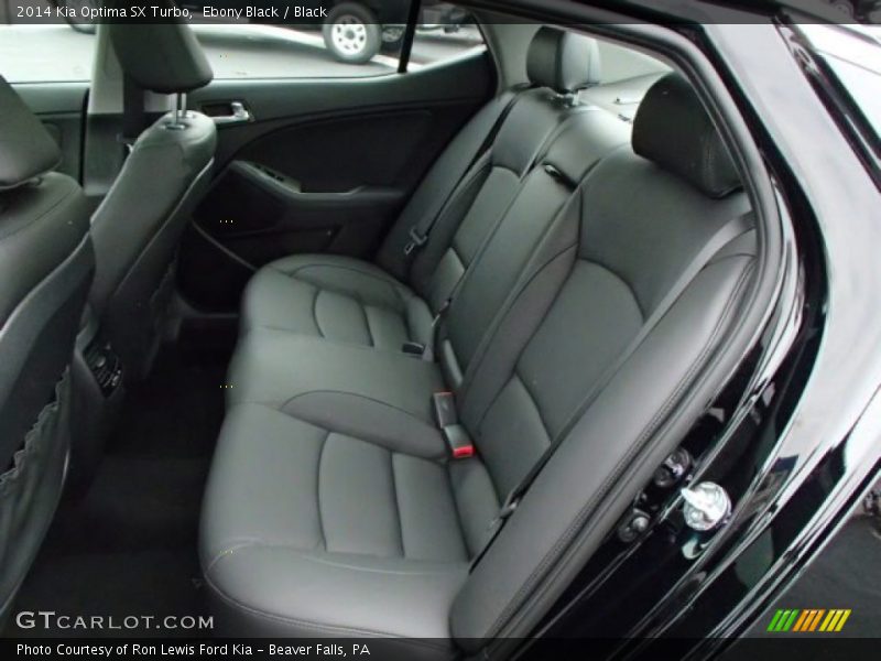 Ebony Black / Black 2014 Kia Optima SX Turbo