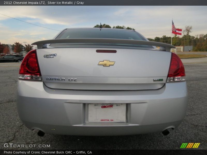 Silver Ice Metallic / Gray 2012 Chevrolet Impala LTZ