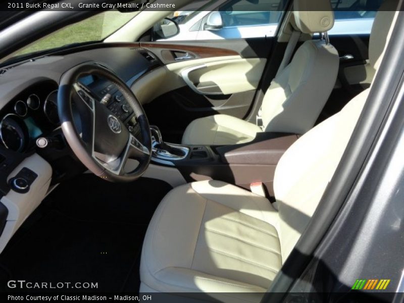 Granite Gray Metallic / Cashmere 2011 Buick Regal CXL