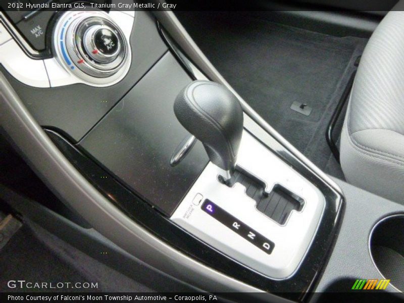 Titanium Gray Metallic / Gray 2012 Hyundai Elantra GLS
