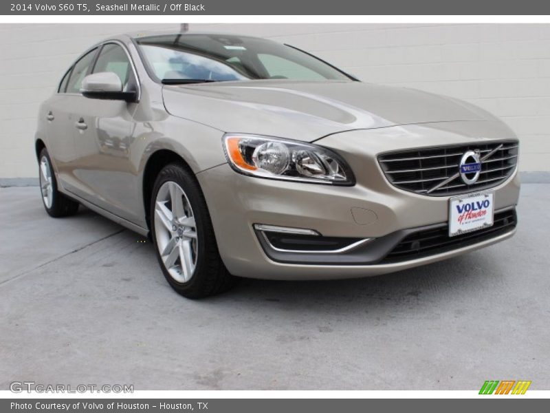 Seashell Metallic / Off Black 2014 Volvo S60 T5