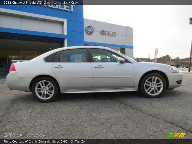 Silver Ice Metallic / Gray 2012 Chevrolet Impala LTZ