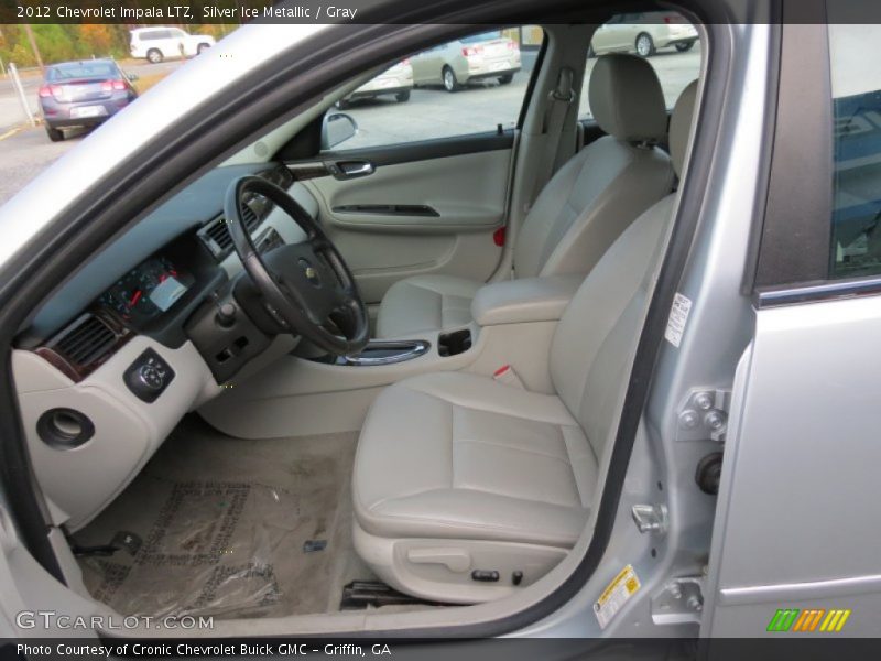 Silver Ice Metallic / Gray 2012 Chevrolet Impala LTZ