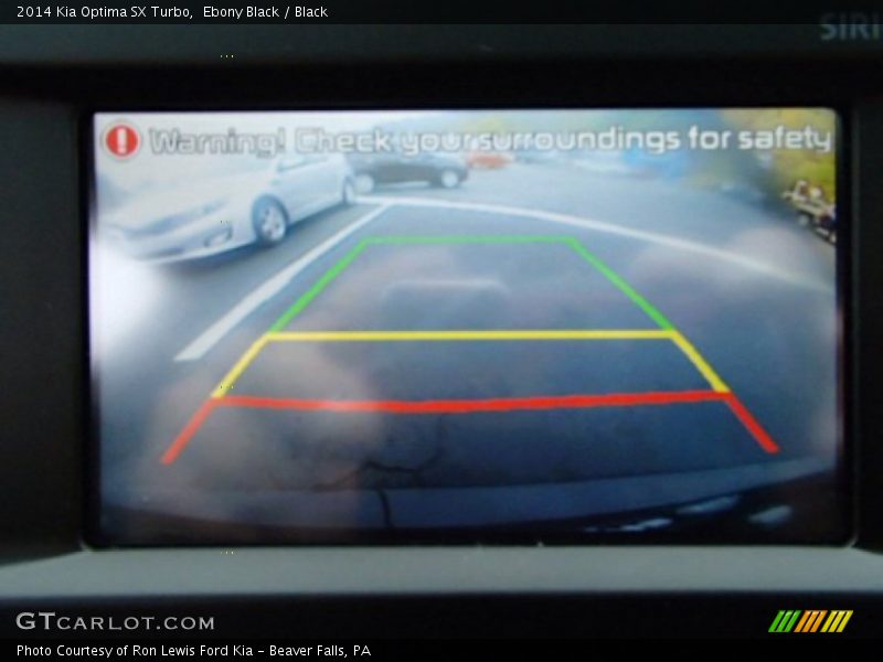 Ebony Black / Black 2014 Kia Optima SX Turbo