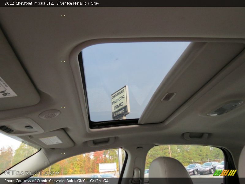 Silver Ice Metallic / Gray 2012 Chevrolet Impala LTZ
