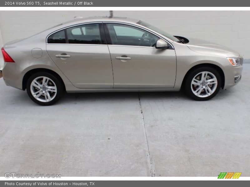 Seashell Metallic / Off Black 2014 Volvo S60 T5
