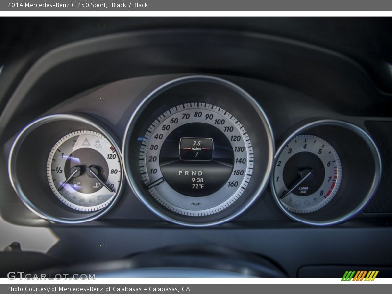 Black / Black 2014 Mercedes-Benz C 250 Sport