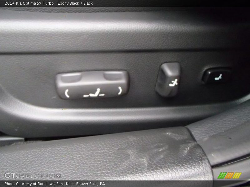 Ebony Black / Black 2014 Kia Optima SX Turbo