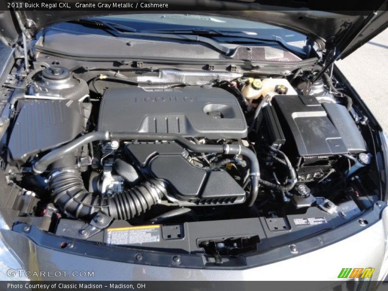 Granite Gray Metallic / Cashmere 2011 Buick Regal CXL