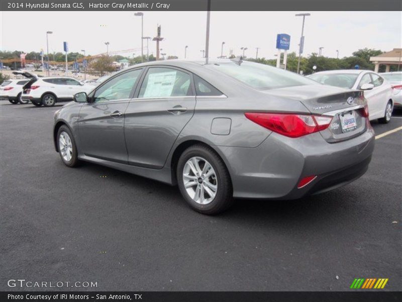 Harbor Gray Metallic / Gray 2014 Hyundai Sonata GLS
