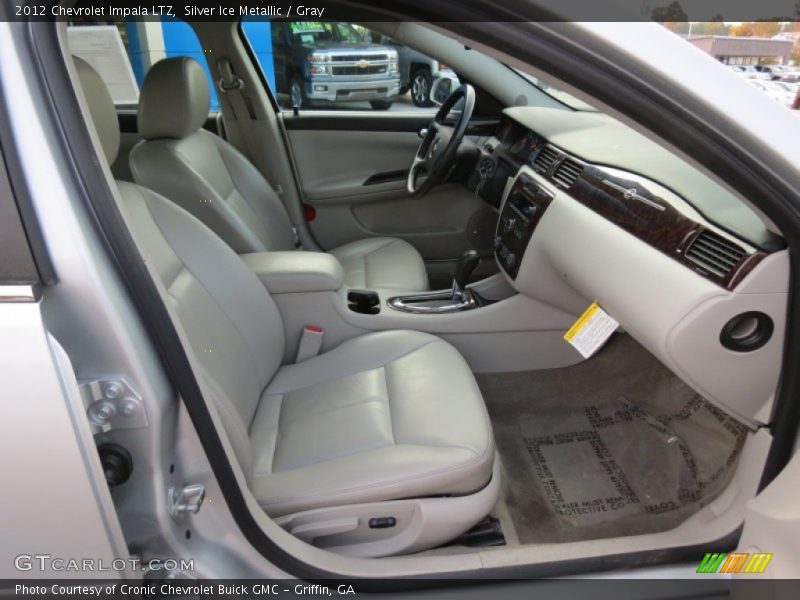 Silver Ice Metallic / Gray 2012 Chevrolet Impala LTZ