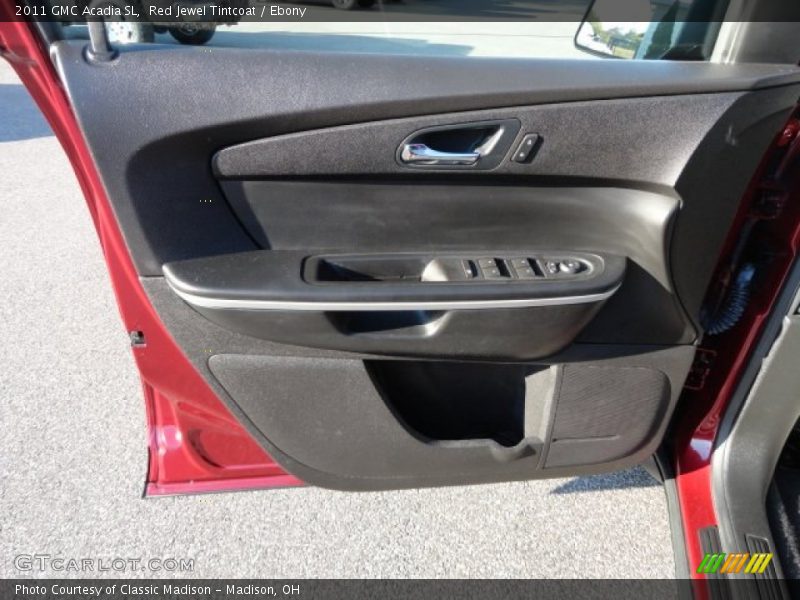 Red Jewel Tintcoat / Ebony 2011 GMC Acadia SL