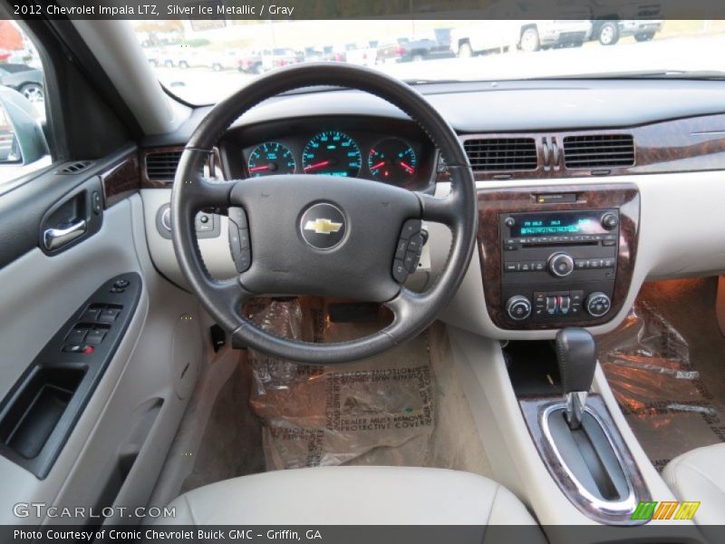 Silver Ice Metallic / Gray 2012 Chevrolet Impala LTZ