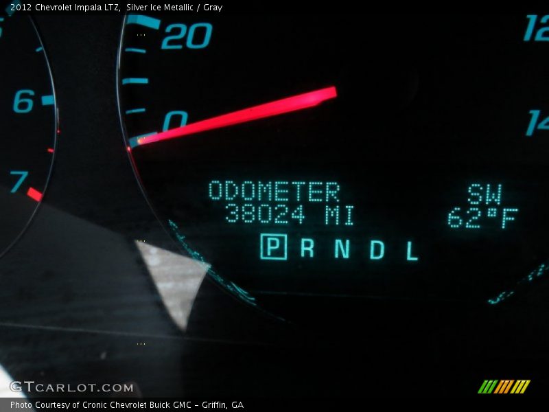 Silver Ice Metallic / Gray 2012 Chevrolet Impala LTZ