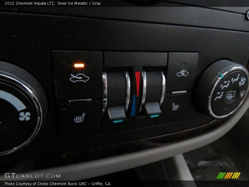 Silver Ice Metallic / Gray 2012 Chevrolet Impala LTZ