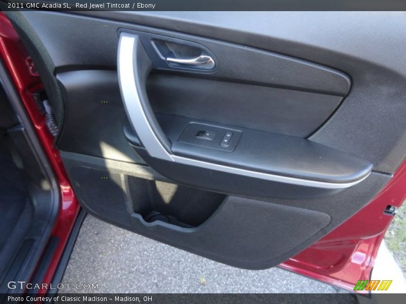 Red Jewel Tintcoat / Ebony 2011 GMC Acadia SL