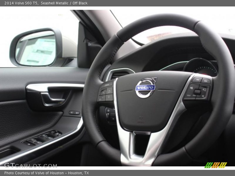 Seashell Metallic / Off Black 2014 Volvo S60 T5