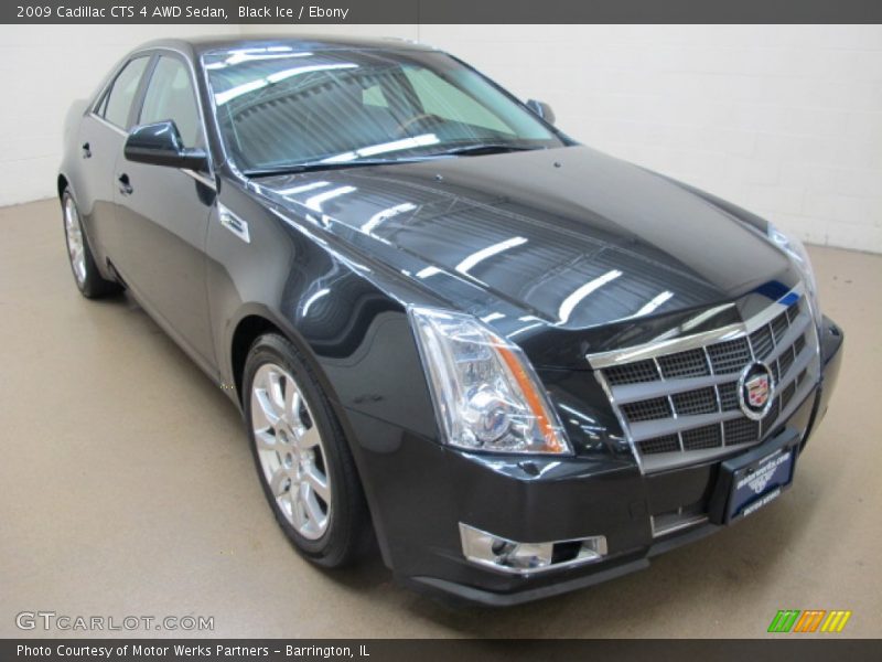 Black Ice / Ebony 2009 Cadillac CTS 4 AWD Sedan