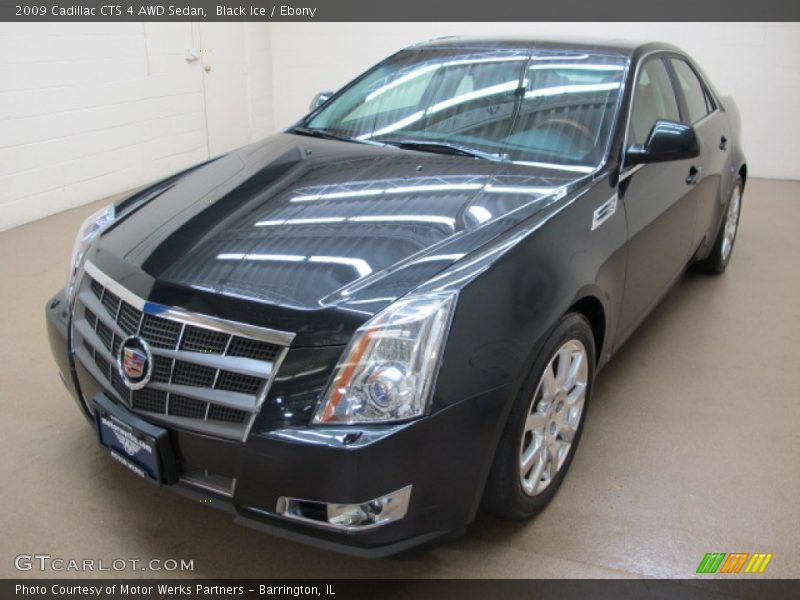 Black Ice / Ebony 2009 Cadillac CTS 4 AWD Sedan