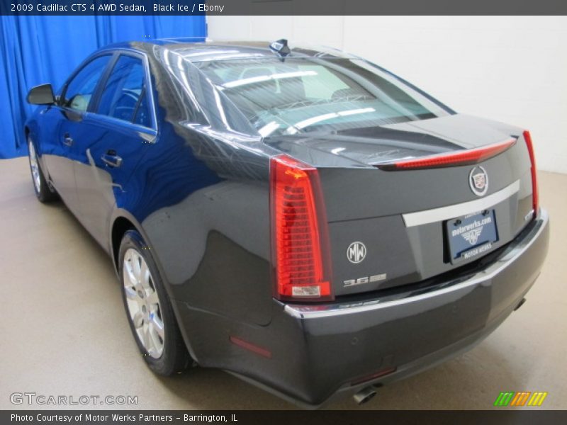 Black Ice / Ebony 2009 Cadillac CTS 4 AWD Sedan