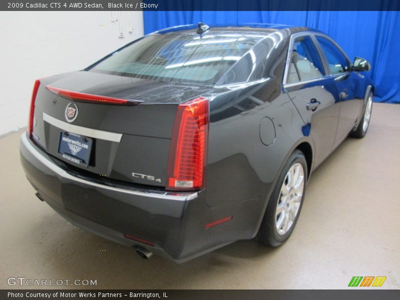 Black Ice / Ebony 2009 Cadillac CTS 4 AWD Sedan
