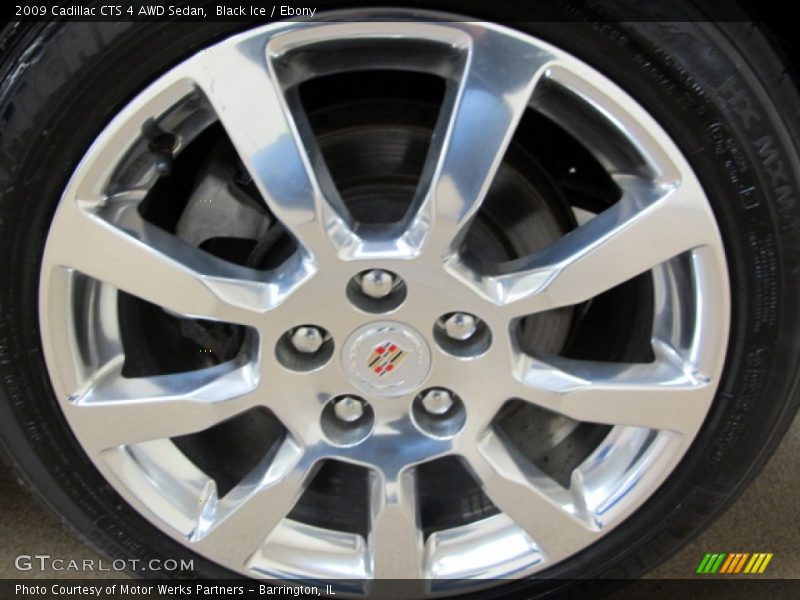 Black Ice / Ebony 2009 Cadillac CTS 4 AWD Sedan