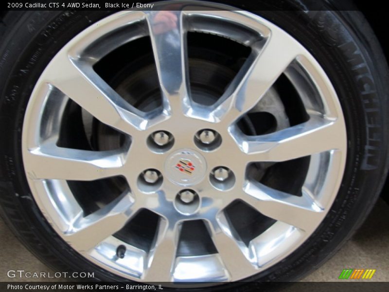 Black Ice / Ebony 2009 Cadillac CTS 4 AWD Sedan