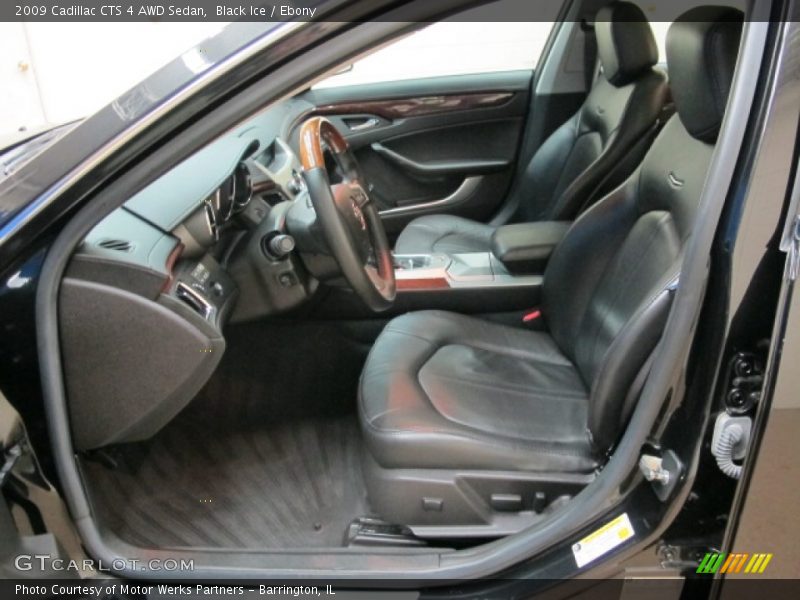 Black Ice / Ebony 2009 Cadillac CTS 4 AWD Sedan