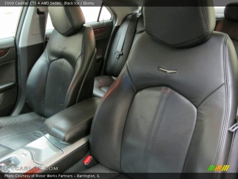 Black Ice / Ebony 2009 Cadillac CTS 4 AWD Sedan