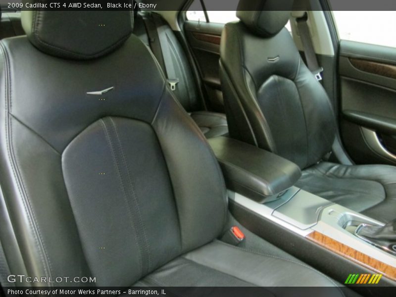 Black Ice / Ebony 2009 Cadillac CTS 4 AWD Sedan
