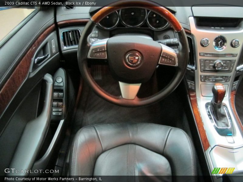 Black Ice / Ebony 2009 Cadillac CTS 4 AWD Sedan