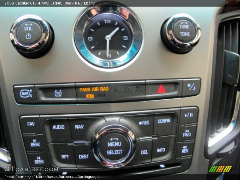 Black Ice / Ebony 2009 Cadillac CTS 4 AWD Sedan