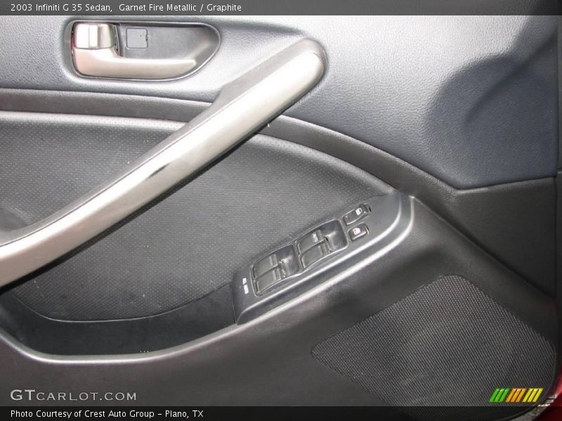 Garnet Fire Metallic / Graphite 2003 Infiniti G 35 Sedan