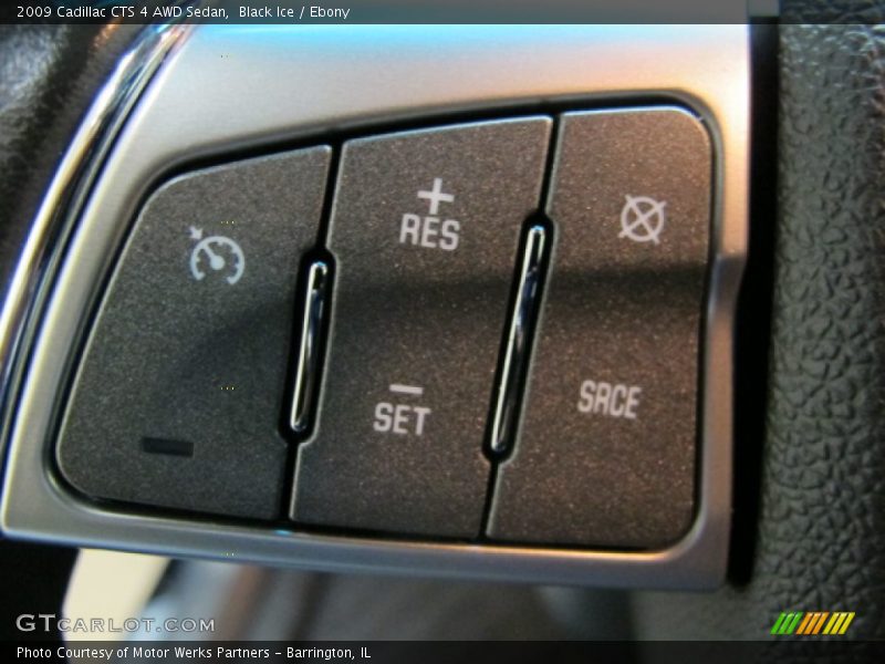 Black Ice / Ebony 2009 Cadillac CTS 4 AWD Sedan