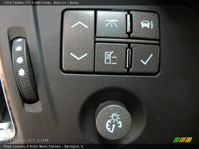 Black Ice / Ebony 2009 Cadillac CTS 4 AWD Sedan