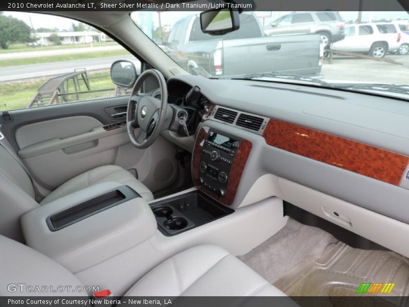 Sheer Silver Metallic / Dark Titanium/Light Titanium 2010 Chevrolet Avalanche LT