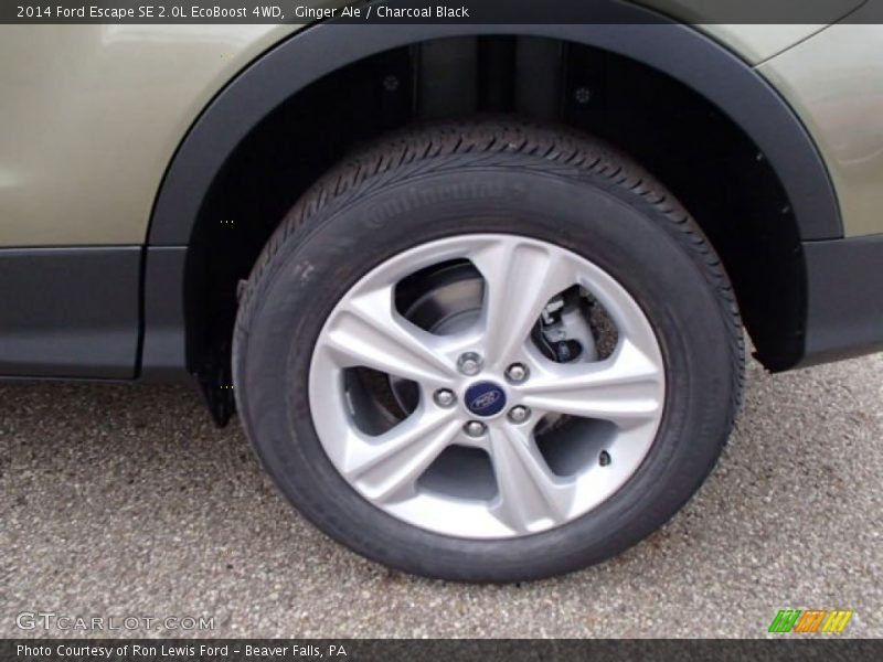 Ginger Ale / Charcoal Black 2014 Ford Escape SE 2.0L EcoBoost 4WD