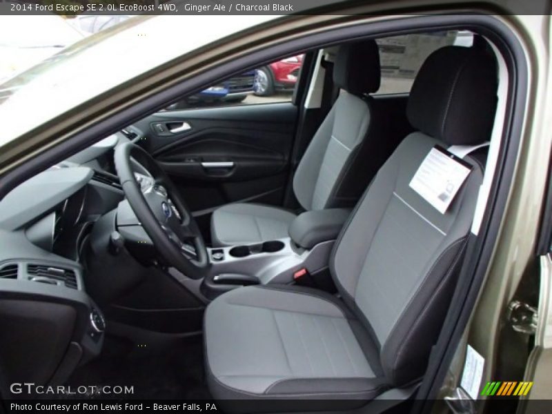 Ginger Ale / Charcoal Black 2014 Ford Escape SE 2.0L EcoBoost 4WD