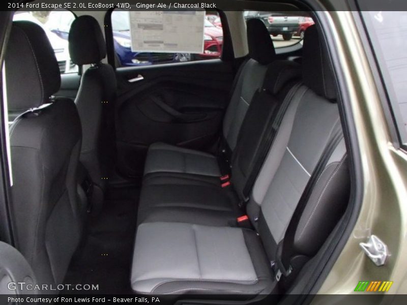 Ginger Ale / Charcoal Black 2014 Ford Escape SE 2.0L EcoBoost 4WD