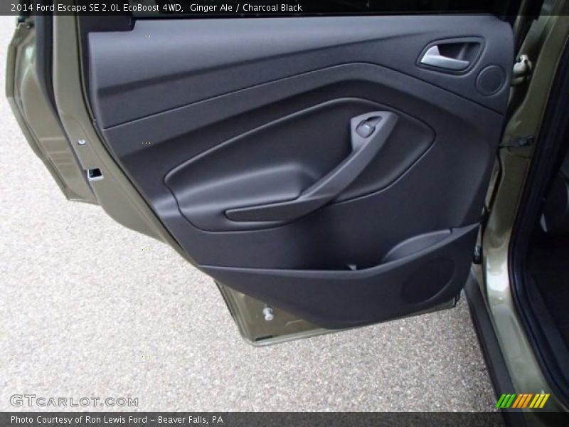 Ginger Ale / Charcoal Black 2014 Ford Escape SE 2.0L EcoBoost 4WD