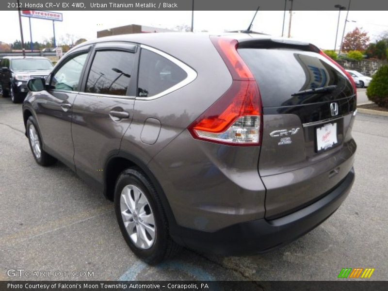 Urban Titanium Metallic / Black 2012 Honda CR-V EX 4WD