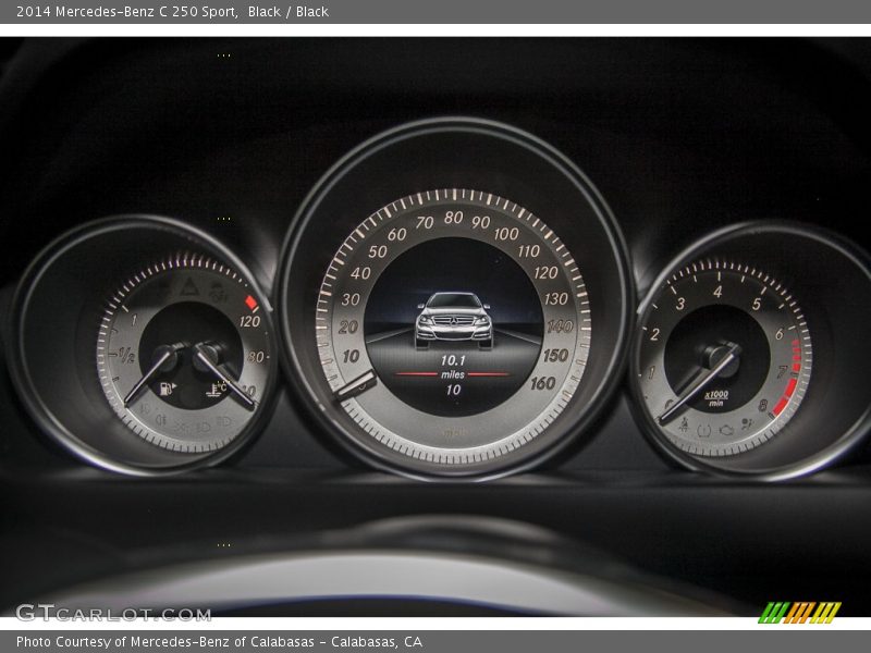 Black / Black 2014 Mercedes-Benz C 250 Sport
