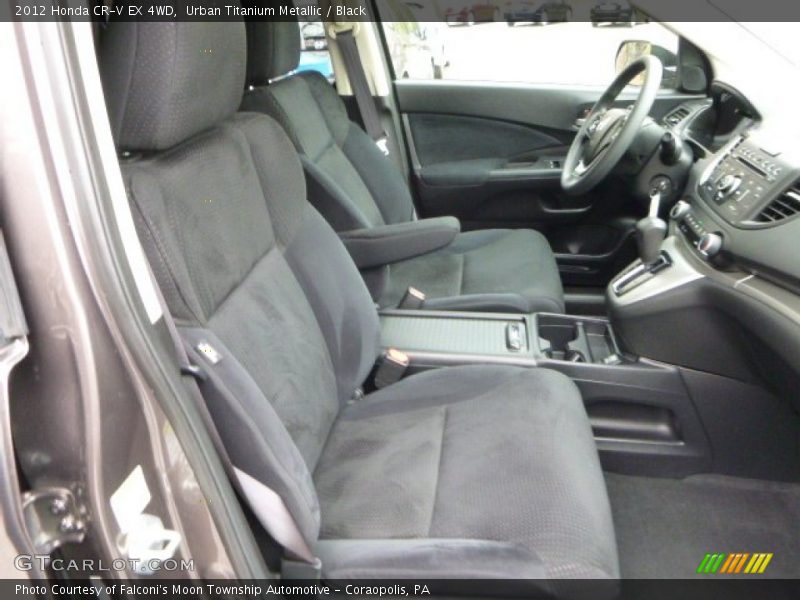 Urban Titanium Metallic / Black 2012 Honda CR-V EX 4WD