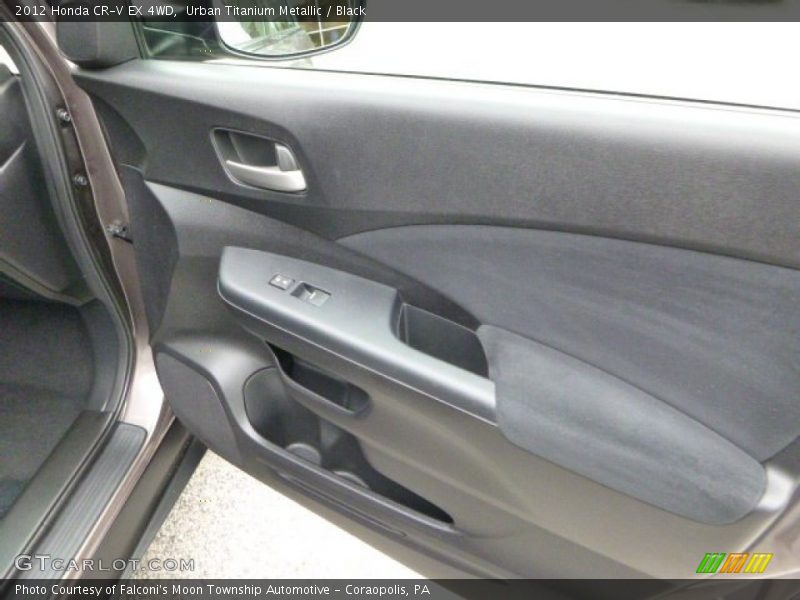 Urban Titanium Metallic / Black 2012 Honda CR-V EX 4WD
