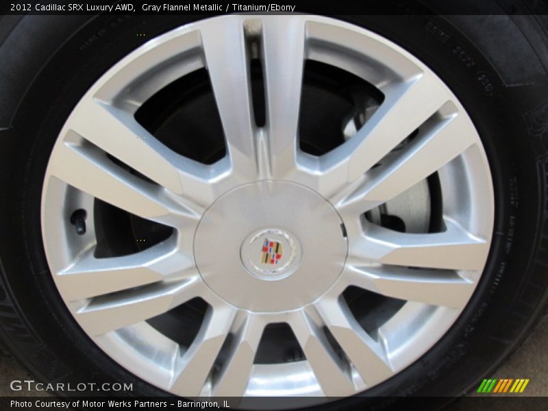 Gray Flannel Metallic / Titanium/Ebony 2012 Cadillac SRX Luxury AWD
