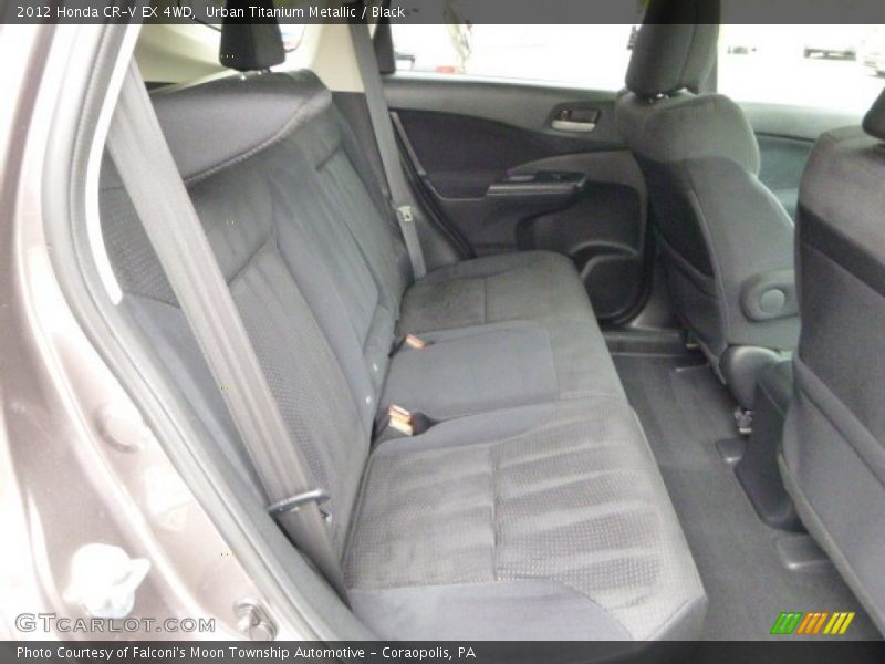 Urban Titanium Metallic / Black 2012 Honda CR-V EX 4WD