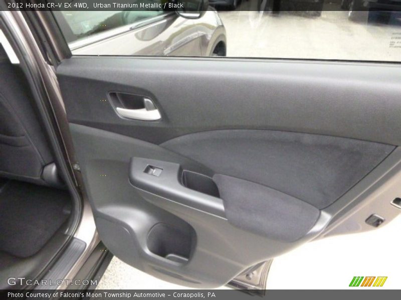 Urban Titanium Metallic / Black 2012 Honda CR-V EX 4WD