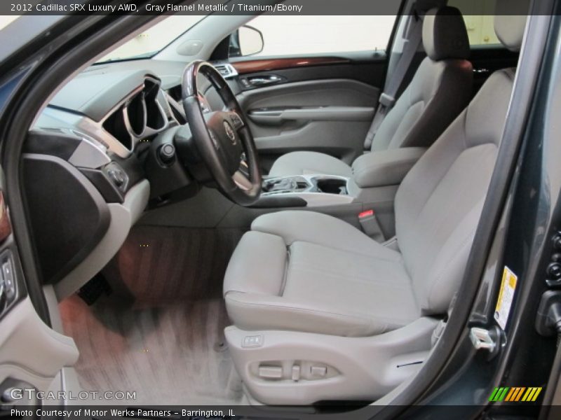 Gray Flannel Metallic / Titanium/Ebony 2012 Cadillac SRX Luxury AWD