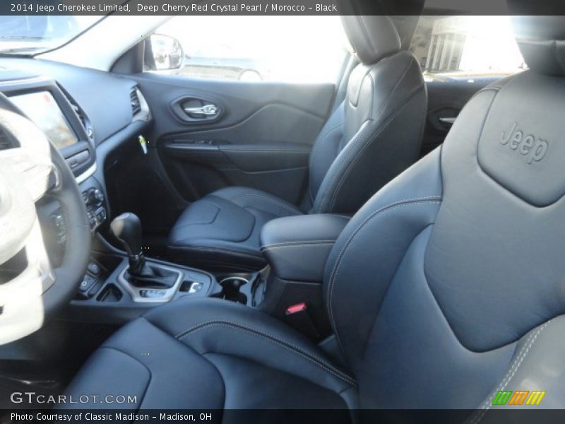 Deep Cherry Red Crystal Pearl / Morocco - Black 2014 Jeep Cherokee Limited